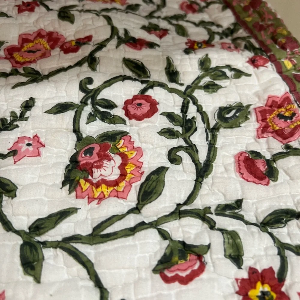 Pottery Barn Pink Floral🌸 Pillow Sham